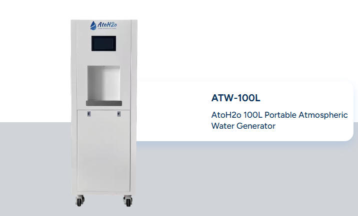 Máquina de Ar para Água Potável Atoh2o - Água Limpa a Qualquer Hora e em Qualquer Lugar